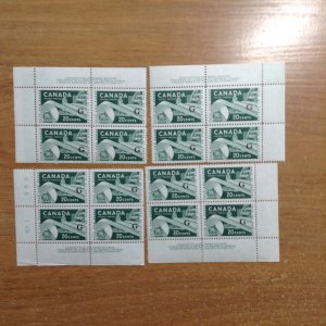 Canada SC O45 NH PL #1 matched set