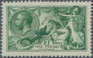 MOMEN: GREAT BRITAIN SG #403 1913 MINT OG NH XF £3,750 DIENA CERT LOT #67150-3