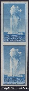 BOBPLATES #760 Old Faithful Pair VF MNH