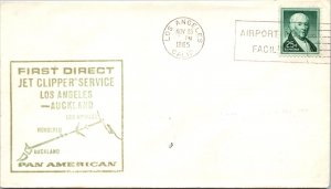 FFC 1965 - Pan American - Los Angeles, Calif to Auckland, NZ - F41548