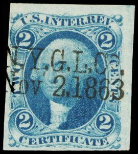 U.S. REV. FIRST ISSUE R7a  Used (ID # 118554)