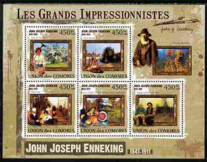 Comoro Islands 2009 The Impressionists - John Joseph Enne...