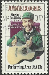 # 1755 USED JIMMIE RODGERS AND LOCOMOTIVE