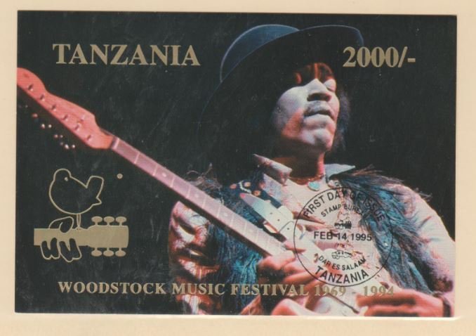 Tanzania Scott #1311 Stamps - Mint NH Souvenir Sheet - First Day of Issue Cancel