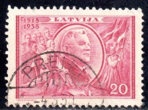 Latvia #203    used