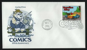 #3000h 32c Gasoline Alley, Artmaster FDC **ANY 5=FREE SHIPPING**