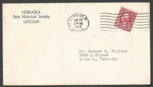 DATED 1937 COVER LINCOLN NE STATE HISTORICAL SOCIETY