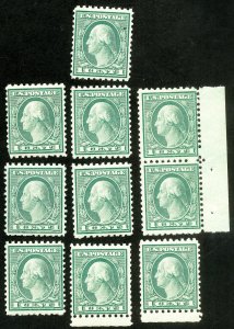 US Stamps # 542 MNH F-VF Lot Of 10 Scott Value $300.00