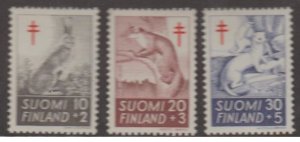 Finland Scott #B163-B164-B165 Stamps - Mint Set