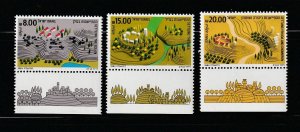 Israel 834-836 With Tabs Set MNH Views (D)