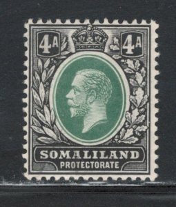 Somaliland 1913 King George V 4a Scott # 56 MH