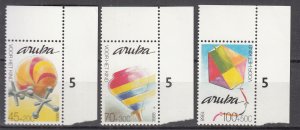 Aruba - 1988 Children Toys Sc# B13/B15 - MNH (7404B)