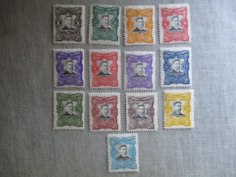 El Salavador, Scott# 375-390, MH