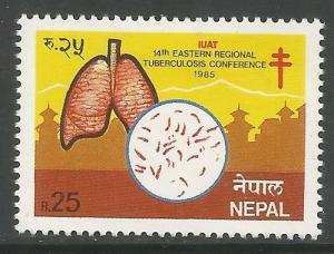 NEPAL  435  MINT HINGED,  14TH EASTERN REGIONAL TUBERCULOSIS CONFERENCE