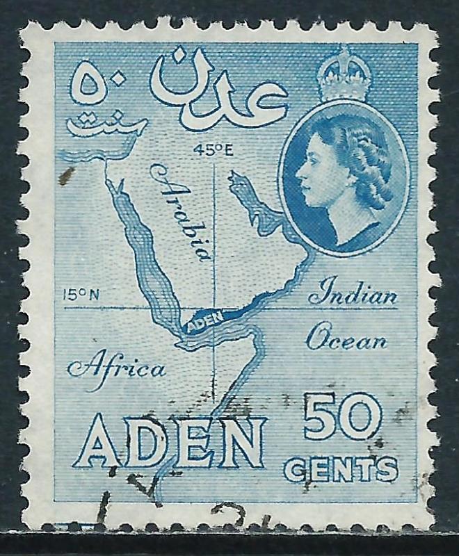 Aden, Sc #53, Used