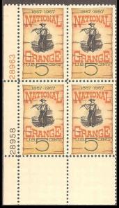 1323 MNH Plate Block