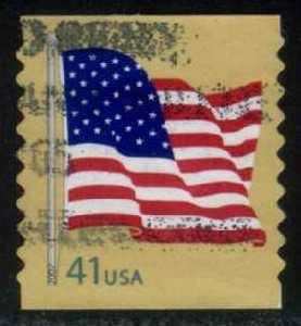 US #4186 Flag, used (0.20)