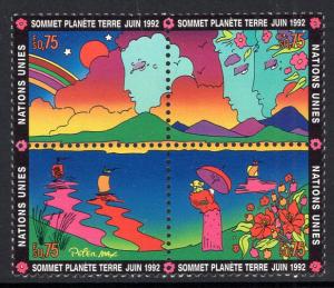 UN Geneva 219a Earth Summit Peter Max MNH VF