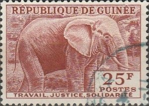 Guinea,  #187 Used  From 1959