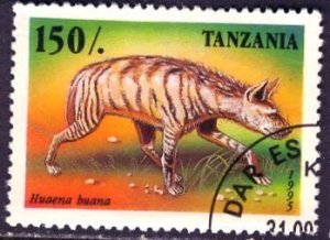 Tanzania 1995: Sc. # 1424; Used CTO Single Stamp