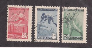 YUGOSLAVIA SC# B155-57   FVF/CTO  1948