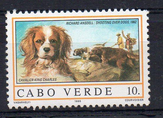 CAPE VERDE - DOGS - CAVALIER KING CHARLES - 1995 - 10. -