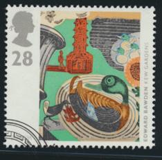 Great Britain  SG 1768 SC# 1499 Used / FU with First Day Cancel - Europa Art 