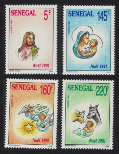 Senegal Christmas 4v 1991 MNH SG#1141-1144