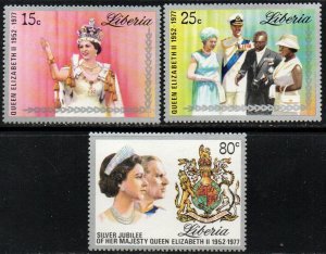 Liberia Sc #788-790 MNH