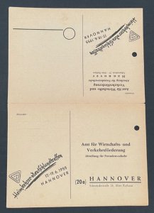 (310) HEIMKEHRER-DEUTSCHLANDTREFFEN HANNOVER 17-19.06.1955