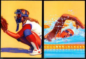 UNITED STATES (20) Full set of Summer Olympics postal cards 1996 MNH Fresh!