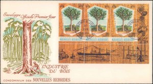 New Hebrides, Worldwide First Day Cover