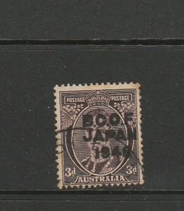 Australia BCOF Japan, 1946/7 3d Used, SG J3