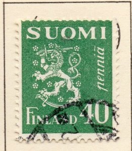 Finland 1930 Early Issue Fine Used 40p. NW-266081