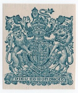 (I.B) Cinderella Collection : Eyre & Spottiswoode Stamp Essay (Royal Arms)
