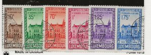 Luxembourg 200-205 Set Used.