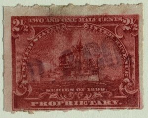 AlexStamps UNITED STATES #RB28 FINE Used 