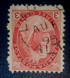 Canada #78 Split Ring CDS Cancel Lacombe, AB   {ebhs64}