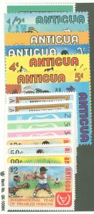 Antigua #554/646  Single (Complete Set)