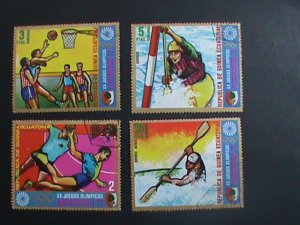 ​Guinea Equatorial Stamp:1972 Olympic Games-Sapporo'72-CTO Stamps