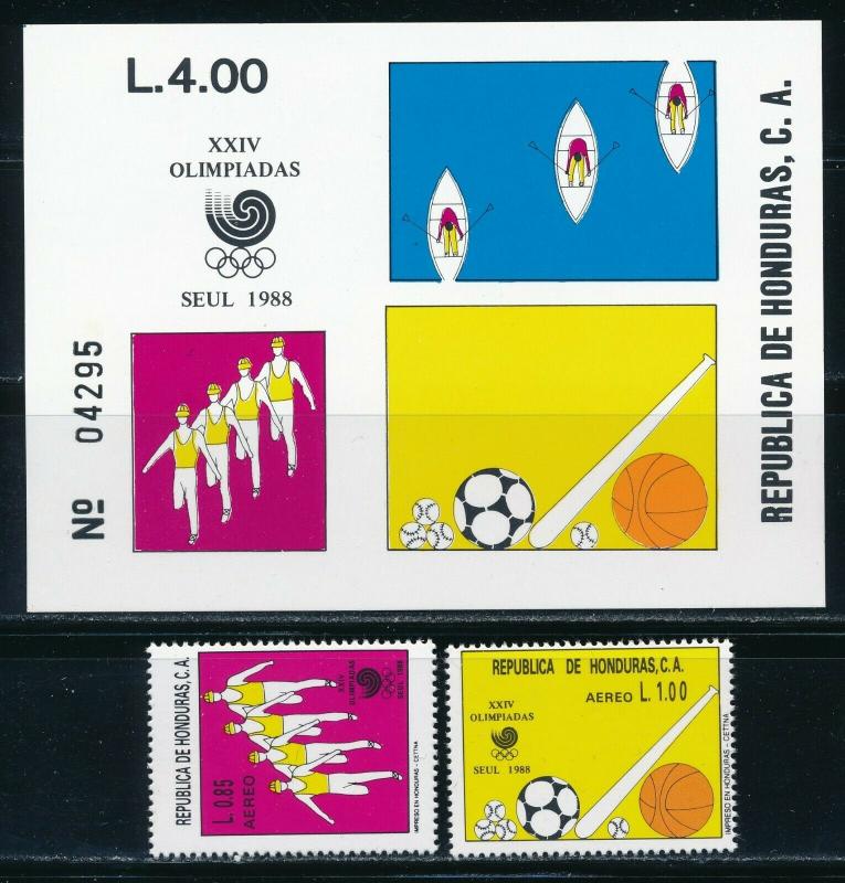 Honduras - Seoul Olympic Games Sports Set MNH (1988)