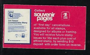 BK127 Catalog # Complete Booklet $.90 face value .13 ct & .2 ct red, white, blue