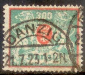 Danzig 1923 SC# 118 Used CH4