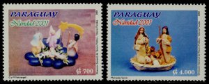 Paraguay 2681-2 MNH Christmas, Nativity Scenes