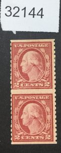 US STAMPS #540a MINT OG H/NH PAIR LOT #32144