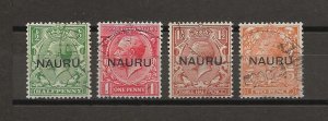 NAURU 1916/23 SG 13/16 USED Cat £200