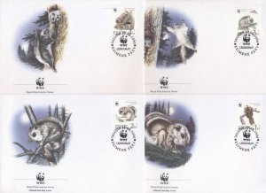Estonia 1994 WWF European Flying Squirrel FDC