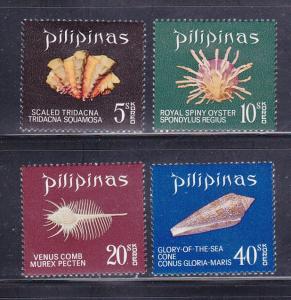 Philippines 1065-1068 Set MH Sea Shells