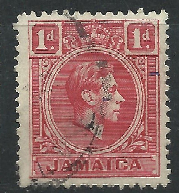 Jamaica 1938 - 1d George VI - SG122 used