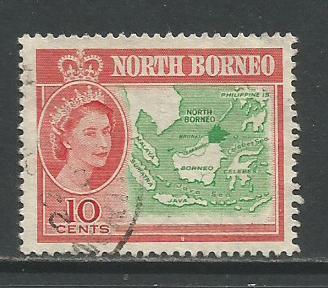 North Borneo    #284  Used  (1961)